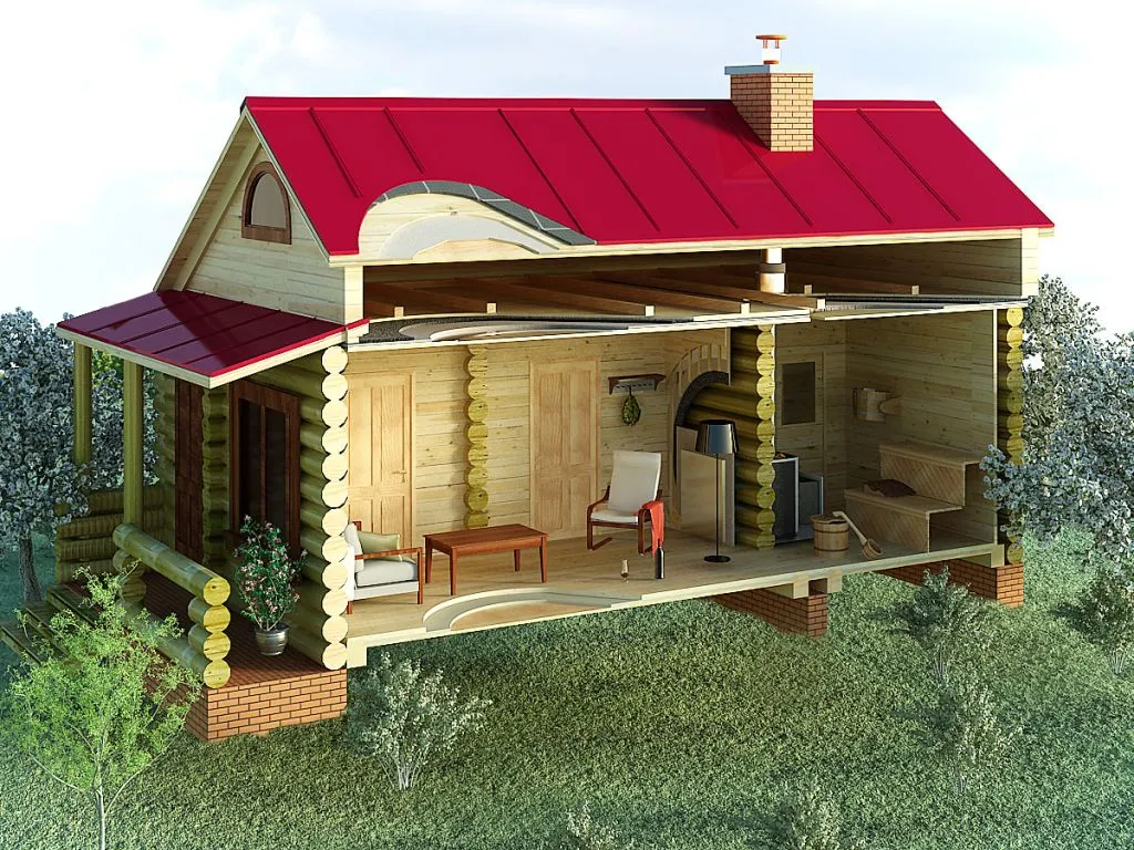 Баня своими руками просто и быстро Баня своими руками просто и быстро