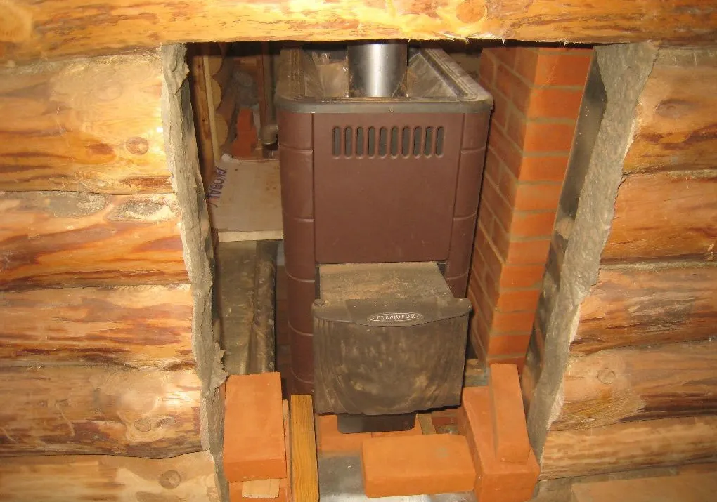 Установка печи