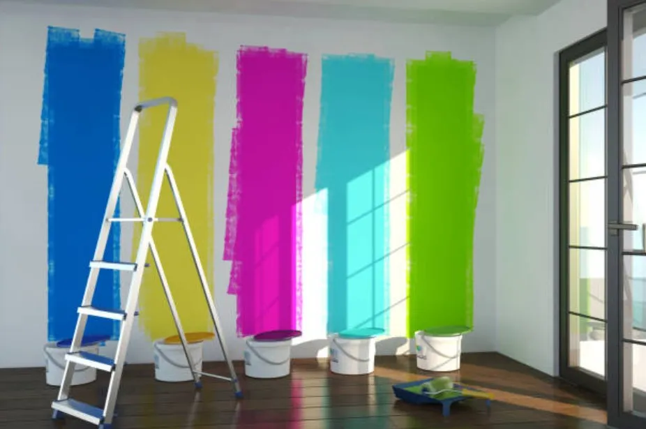Виды красок для стен