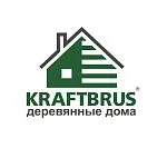 Логотип компании КрафтБрус, строительная компания